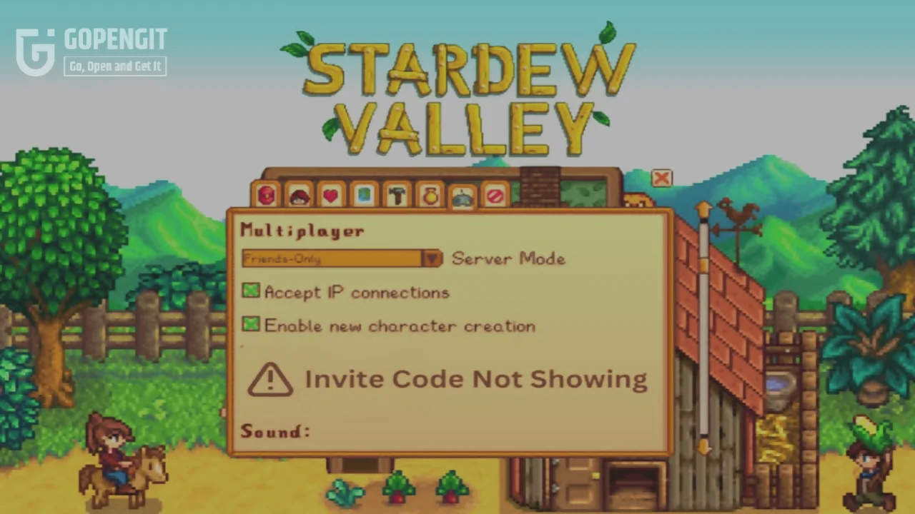 Stardew Valley Invite Code isn’t Showing, Here's Best Solution